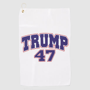 Serviette De Golf Donald Trump 47