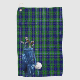Serviette de golf Douglas Tartan Plaid