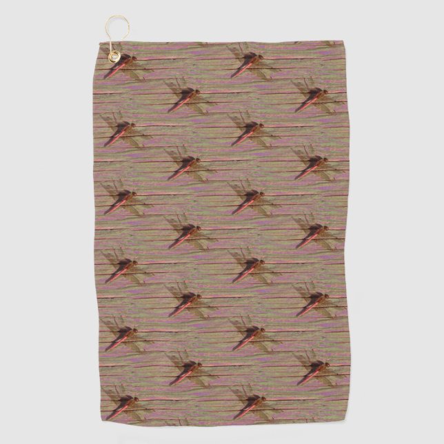 Serviette De Golf Dragonfly (Devant)