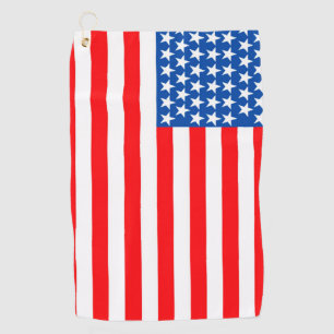 Serviette De Golf Drapeau américain
