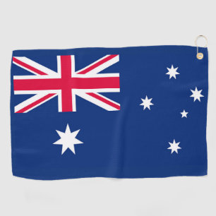 Serviette De Golf Drapeau australien