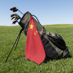 Serviette De Golf Drapeau chinois