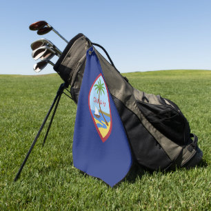 Serviette De Golf Drapeau de Guam