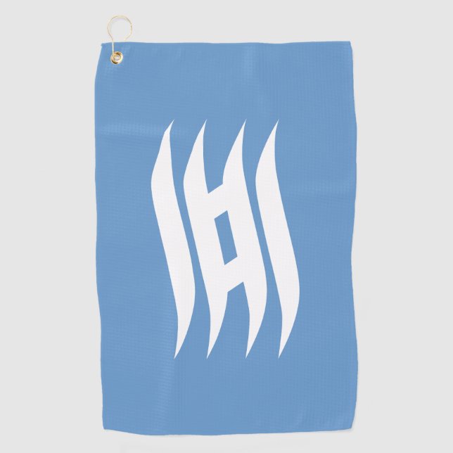 Serviette De Golf Drapeau de la préfecture d'Osaka, Japon (Devant)