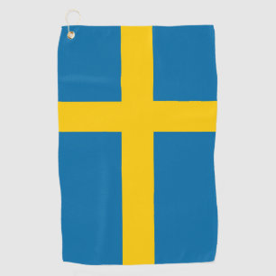 Serviette De Golf Drapeau de la Suède