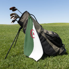Serviette De Golf Drapeau de l'Algérie