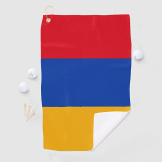 Serviette De Golf Drapeau de l'Arménie
