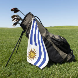 Serviette De Golf drapeau de l'Uruguay