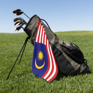 Serviette De Golf Drapeau de Malaisie