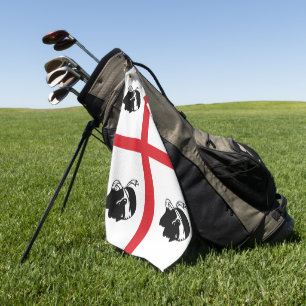 Serviette De Golf Drapeau de Sardaigne (Italie)