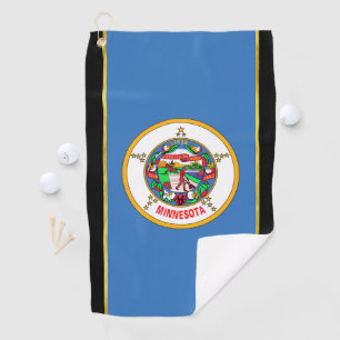 Serviette De Golf Drapeau du Minnesota