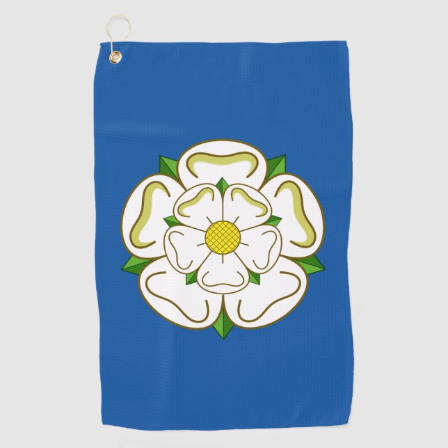 Serviette De Golf Drapeau du Yorkshire (Devant)