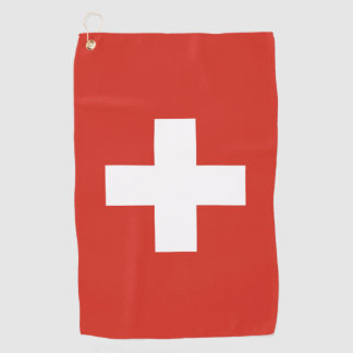 Serviette De Golf Drapeau suisse