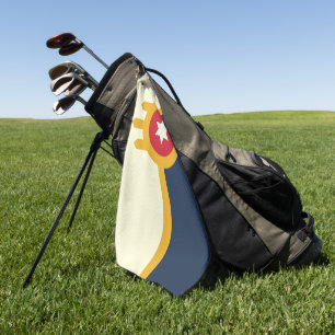 Serviette De Golf Drapeau urbain de Tulsa (Oklahoma)