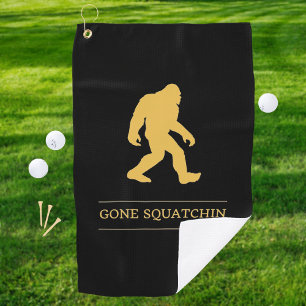 Serviette De Golf Drôle de Big Foot Parti en Squatchin Sasquatch