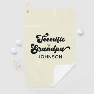 Serviette De Golf Drôle grand-père cadeau de Fête des pères pour gra
