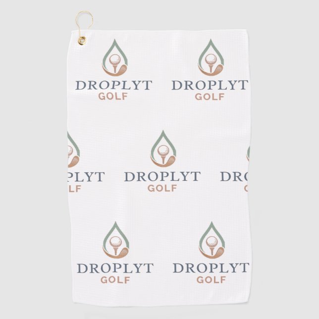 Serviette De Golf Droplyt Signature Golf Towel (Devant)