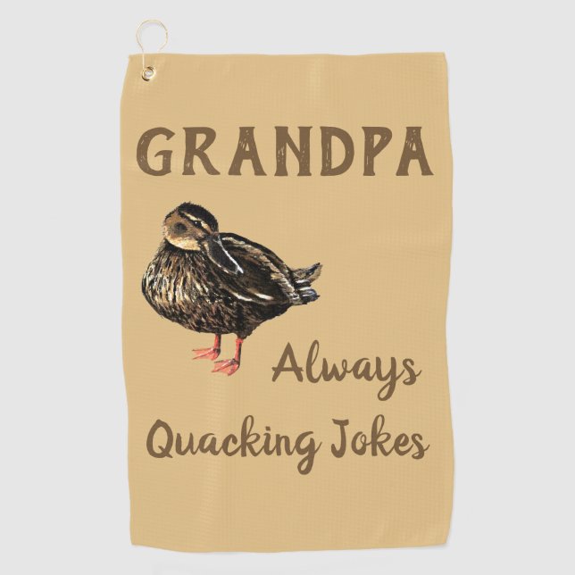 Serviette De Golf Duck Golf Towel (Devant)