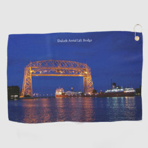 Serviette De Golf Duluth Aerial Lift Bridge & John G. Munson