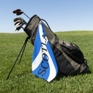 Serviette De Golf Écosse sur le drapeau écossais gtcnt