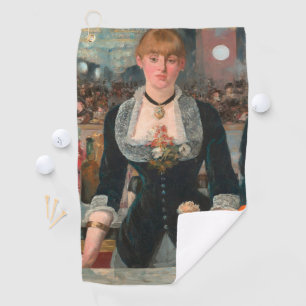 Serviette De Golf Édouard Manet Un bar aux Folies-Bergère