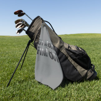 Serviette De Golf Eff Around and Find Out – Gunmetal.