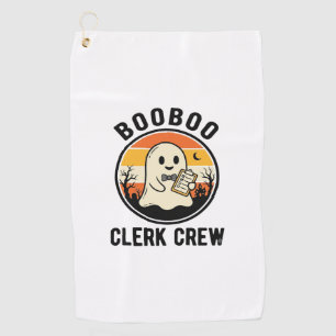 Serviette De Golf Employé de Halloween BooBoo Équipage de Fantômes V