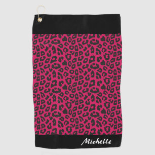 Serviette De Golf Empreinte de léopard