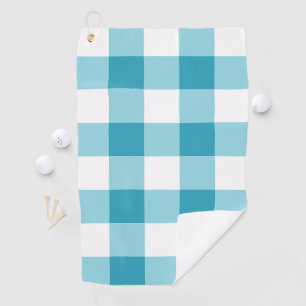 Serviette De Golf en vichy Motif