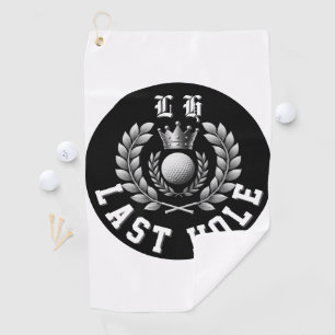 Serviette De Golf Enterrement de vie de garçon moderne Dernier trou