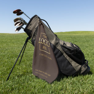 Serviette De Golf Entreprise Moderne de Personnalisation Logo Marque