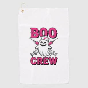 Serviette De Golf Équipe Bouh Infirmière Fantôme Halloween Conceptio