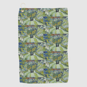 Serviette De Golf Escalier d'Auvers par Vincent van Gogh