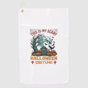 Serviette De Golf Est Costume d'Halloween Effrayant Pierres Tombales