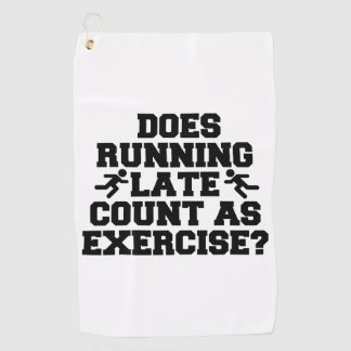 Serviette De Golf Exécution tardive