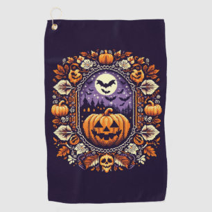 Serviette De Golf Fair Isle/Colorwork Vintage Halloween/automne