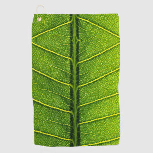 Serviette De Golf Feuille verte