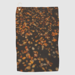 Serviette De Golf feuilles d'automne