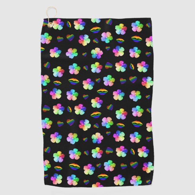 Serviette De Golf Fierté (Devant)