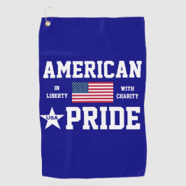 Serviette De Golf Fierté américaine    