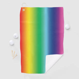 Serviette De Golf Fierté lgbtq lgbt arc en ciel couleurs motif gant 