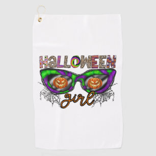 Serviette De Golf Fille Halloween