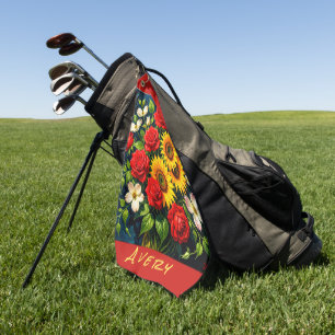 Serviette de golf Floral Bloom