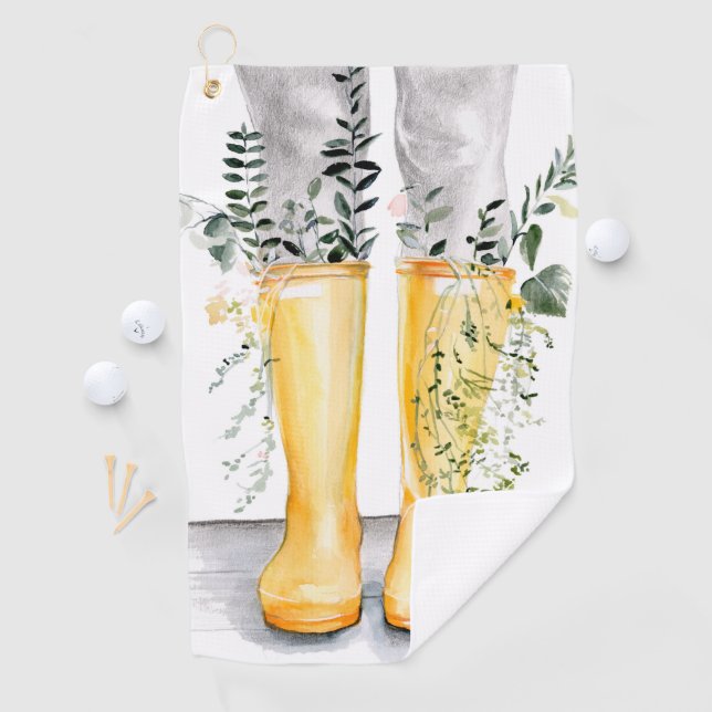 Serviette De Golf Flux et croissance I (En situation)