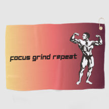 « Focus, Grind, Repeat » Motivationnel