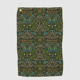 Serviette De Golf Fond Morris Black Motif Blackthorn Vintage