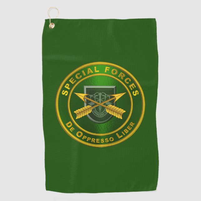 Serviette De Golf Forces spéciales (Devant)