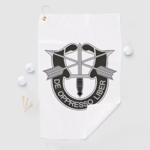 Serviette De Golf Forces spéciales SF De Oppresso Liber
