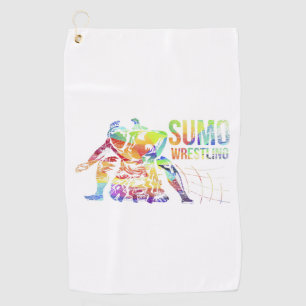 Serviette De Golf Formation Extraordinaire de lutte de Sumo Rikishi