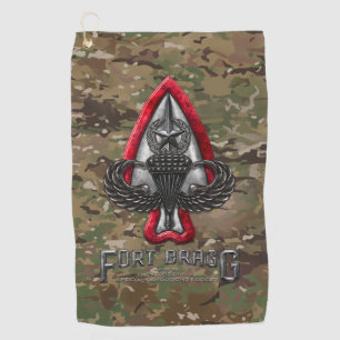 Serviette De Golf Fort Bragg Camo
